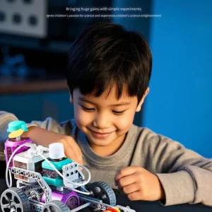Children's Circuit Science Experiment Physics Set Toys, Children STEM Electronics Building Blocks