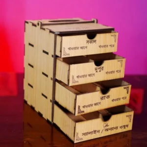 Medicine Storage Box 4 Layer