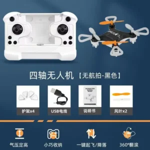 Cross-Border Mini Aircraft Drone Small Pocket Remote Control Aircraft Fixed Height Quadcopter Small Gift Desktop