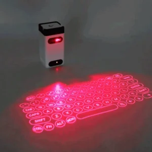 Bluetooth laser laser projection keyboard and mouse set with mobile phone bracket mobile power creative gift virtual key