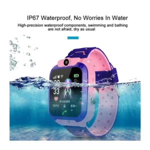 Cross-Border Q12 Smart Children's Watch with Gps, Waterproof, and Phone Features, Can Insert Sim Card, Children's Phone Watch