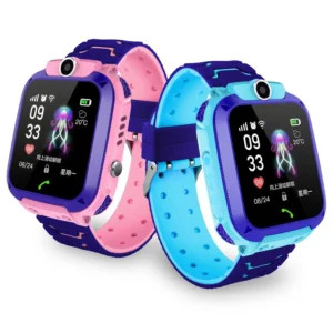 Cross-Border Q12 Smart Children's Watch with Gps, Waterproof, and Phone Features, Can Insert Sim Card, Children's Phone Watch