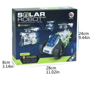 Cross-Border Kidsren's Educational Toys Solar Self-Assembled Science and Education Building Blocks 12-in-1 Handmade DIY Programming Assembly(Clone-43)