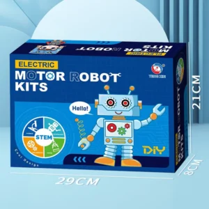 Four-in-One STEM Robot kit, DIY Robot kit, Physics Engineering for Kids