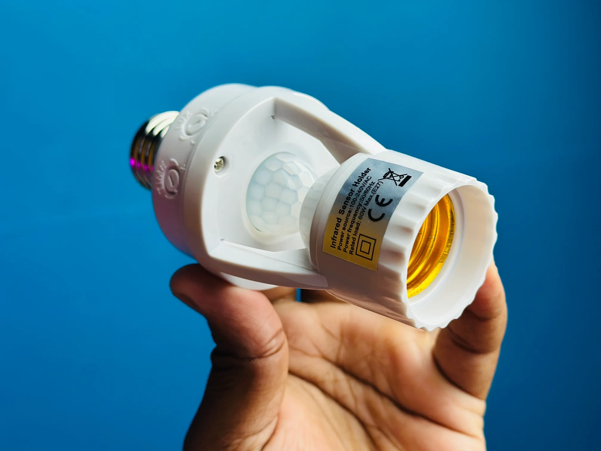 PIR Motion Sensor Bulb Holder - Image 4