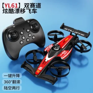 2-in-1 Hybrid Drone & Racing Car With Remote Control (Dual Mode)