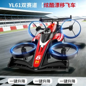 2-in-1 Hybrid Drone & Racing Car With Remote Control (Dual Mode)