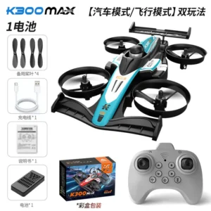 2-in-1 Hybrid Drone & Racing Car With Remote Control (Dual Mode)