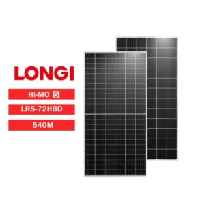 LONGi LR5-72HBD-540M | 540W High-Efficiency Bifacial Solar Panel - 1 Panel