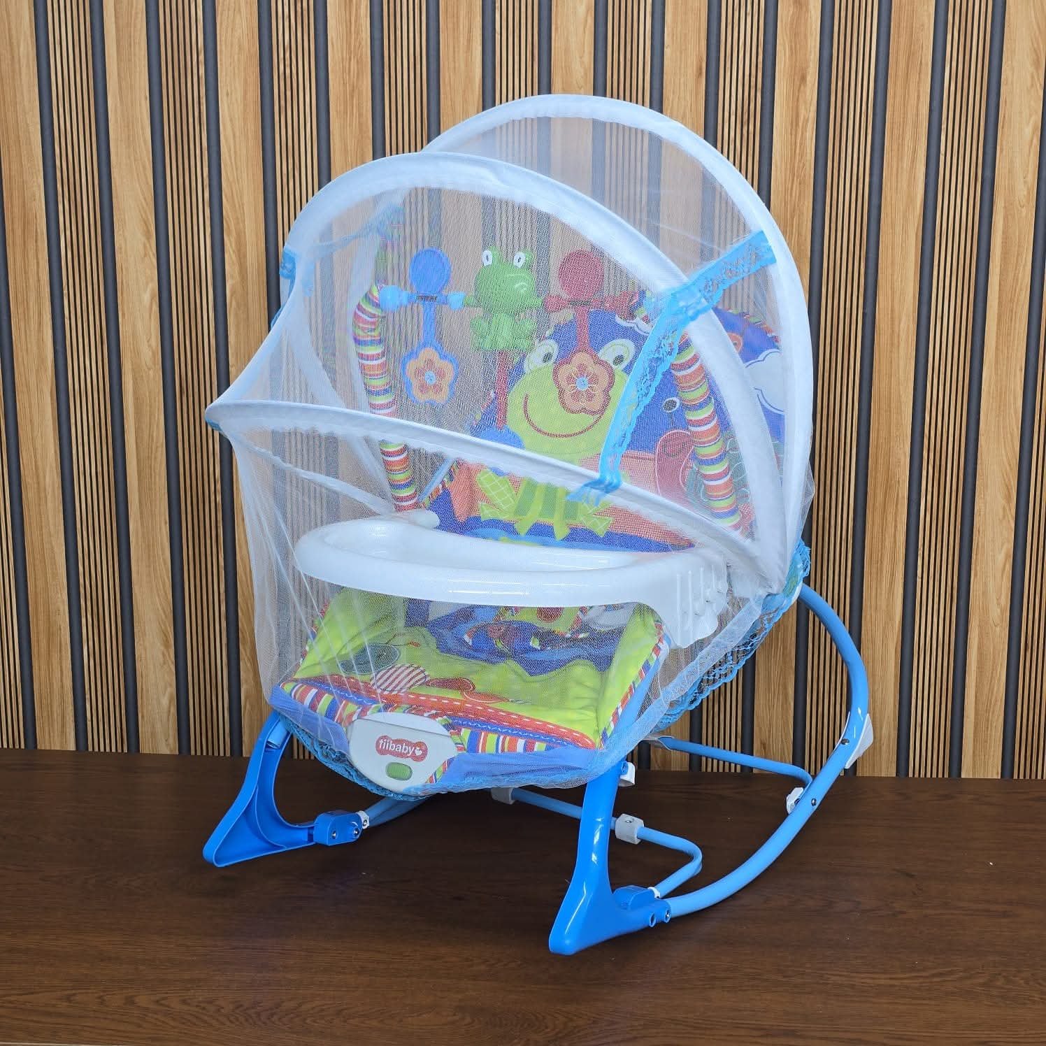 Ti Baby Toddler Rocking & Dining Chair with Mosquito Net - Image 4