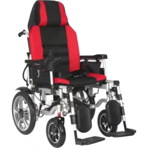 FJ-34 Electric Folding Wheelchair | 150KG Capacity | Dual Motor Power