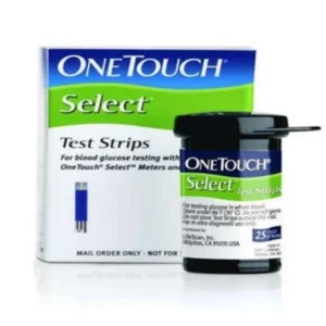 OneTouch Select Simple Test Strip 25 Pcs | Blood Glucose Test Strips in Bangladesh