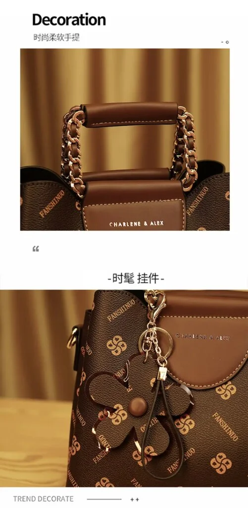 Fashinuno Belle Premium Handbag D1092 - Image 3