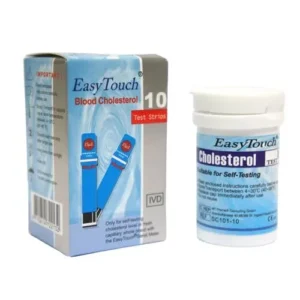 Easy Touch Cholesterol Test Strip 10 pcs | Fast Cholesterol Testing Strip BD