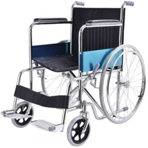 KY-809 Manual Folding Wheelchair | 120KG Capacity | Portable Design