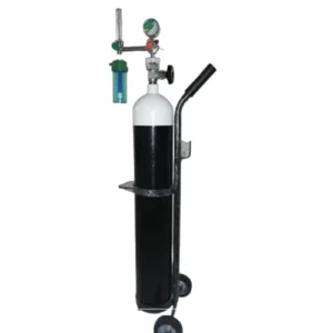 Portable 1.36m³ Medical Oxygen Cylinder — High Purity Oxygen Support