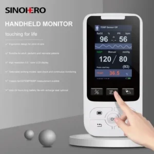 Sinohero SM50 Hand-Held Pulse Oximeter — Professional Patient Monitoring Device