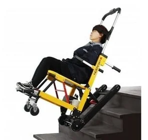 Stair Climbing Electric Wheelchair | Foldable Aluminum | Dual Motor | 140kg Capacity