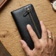 Premium Long Leather Wallet for Men & Women