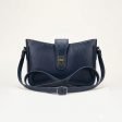 💼 Navy Blue Elegance — 100% Original Leather Bag